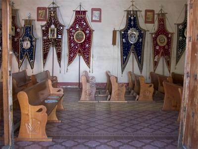 Church interior, Oaxaca.