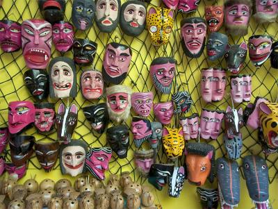 Masks, Oaxaca.