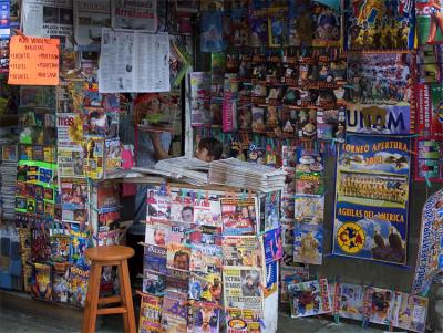 Newsstand, Oaxaca.