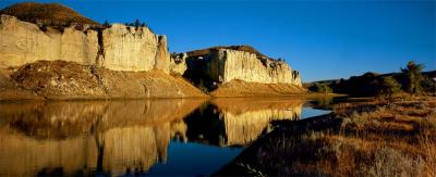 White Cliffs, Missouri River, Montana.