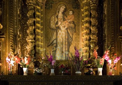 Altar in the cathedral.