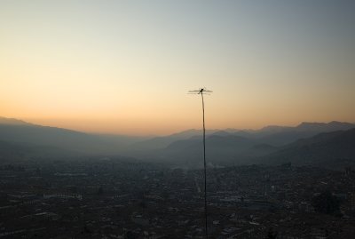 Cusco at dawn.