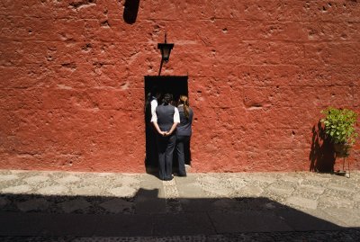 Tour guides, Santa Catalina.