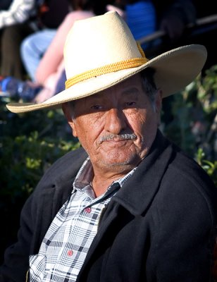 Caballero on the Plaza, Arequipa.