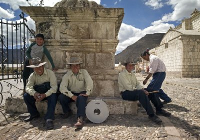 Musicians, Colca Canyon.