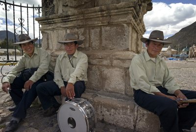 Musicians, Colca Canyon.