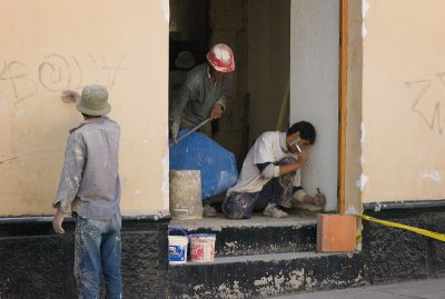 Construction, Arequipa.