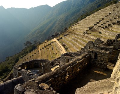 Terraces, Machu Picchu.