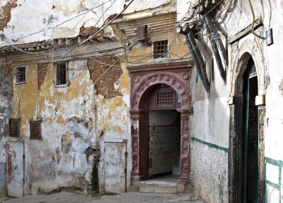 Casbah - Alger - The yellow wall