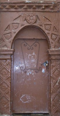 Casbah - Alger - The brown door (2)
