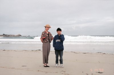 Beach with Mom