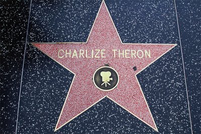 'Charlize Theron' Hollywood Blvd