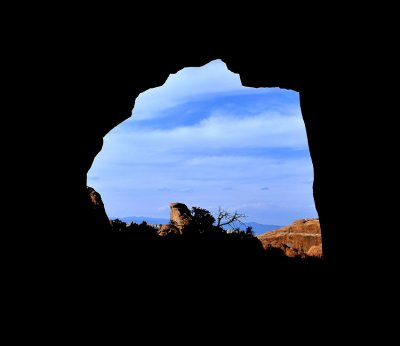 The Bear's eye ....  ( I was in the cavern   :-)