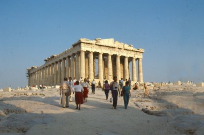 Parthenon in Greece, not Rome