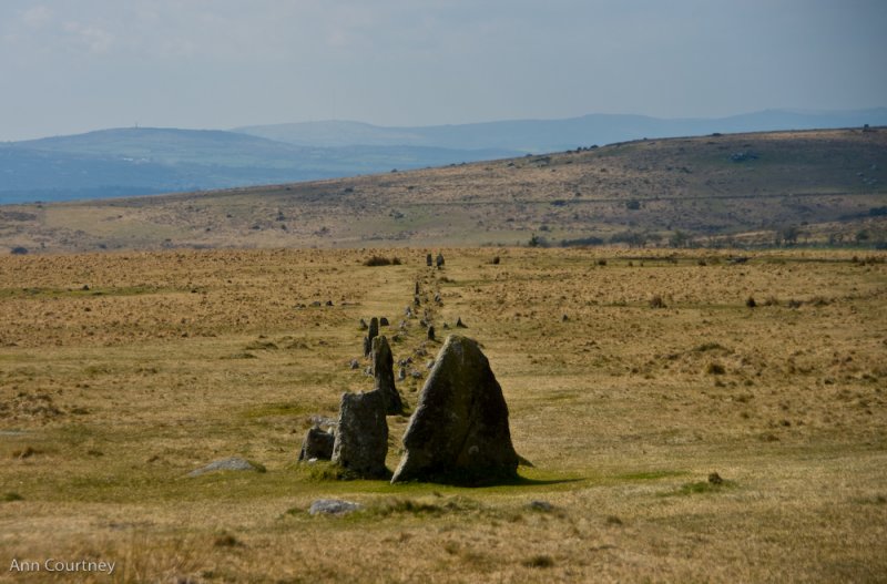 Merrivale Stone Row.