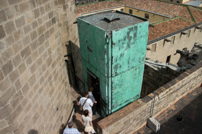 Cathedral Lift roof exit!