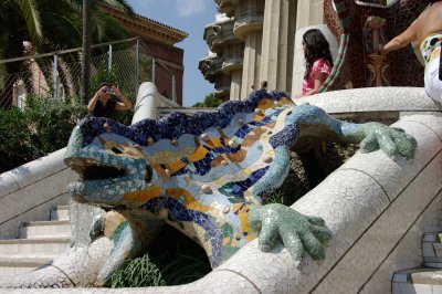 Dragon in Parc Guell