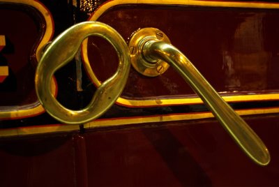 Carriage handle.