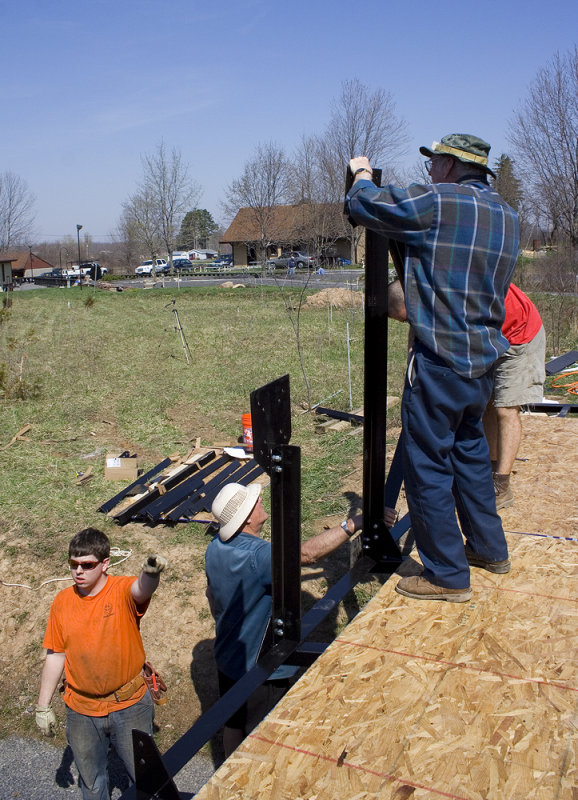 Installing the bridge for the 1 Track
