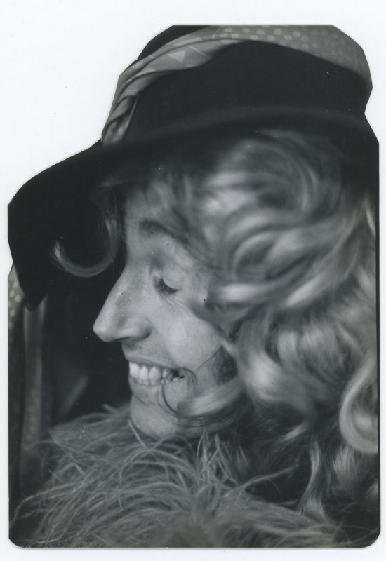 1973 - Opal in hat and wig - Oakland