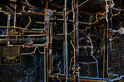 Neon Pipes