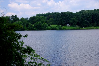 Gazebo Across the Lake