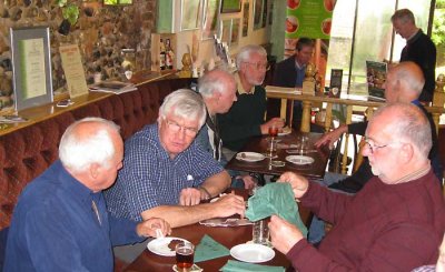 good chatter over lunch