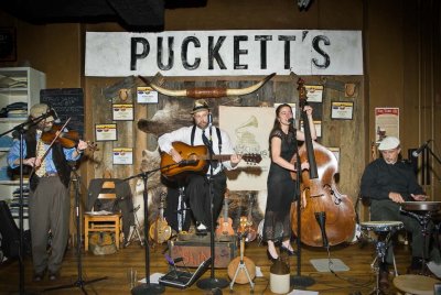 Stompers at Puckett's in Franklin TN