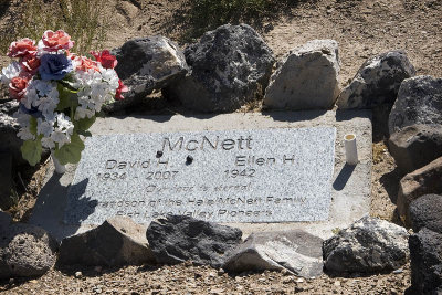 Dave McNett Memorial Marker