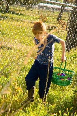 Jake Stalks the wild Easter Egg