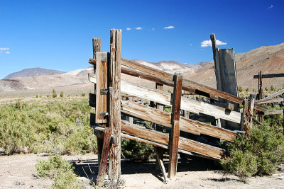 Old Cattle Chute Near Dyer Cemetary