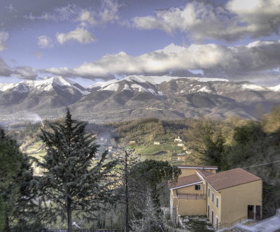 View across the Val di Comino