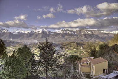 View across the Val di Comino