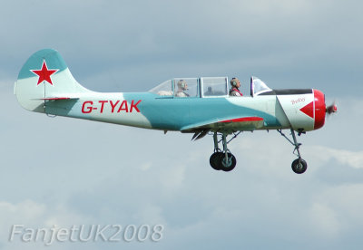 Yak-52  G-TYAK
