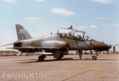 BAe Hawk T1 XX287/287 No2TWU/63 Sqdn.