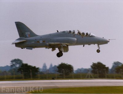 BAe Hawk T1  XX203/203   No.2 TWU/63 Sqdn.