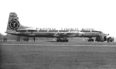 Canadair CL-44 N448T  Flying Tigers