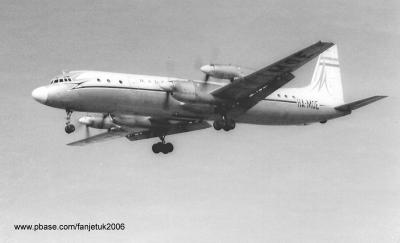 Ilyushin Il-18 HA-MOE Malev Hungarian Airlines