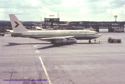 Boeing 707 CF-PWV Pacific Western