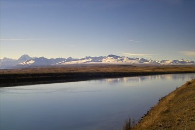 Tekapo - Pukaki Hydro Canal