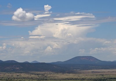 Cloud medley on Red Mountain