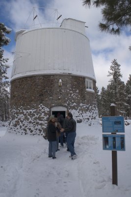 This building houses the Pluto Scope, an astrograph where Burnham photo'd the sky for the Proper Motion Survey