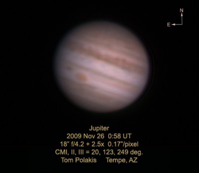 Jupiter: November 26, 2009
