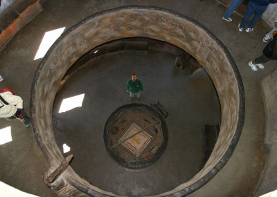 Tom  and Snake Altar- ground floor of Mary's Watchtower-a great architect with an unlimited budget during the depression.