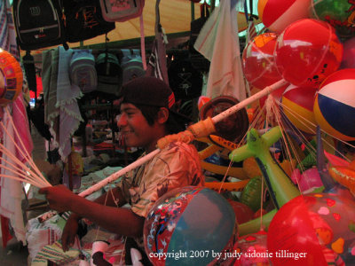 balloon seller