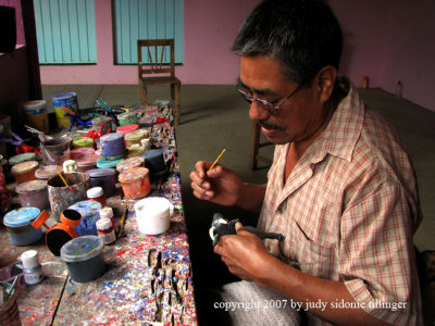 Inocencio Vasquez, San Martin Tilcajete carver (tk)