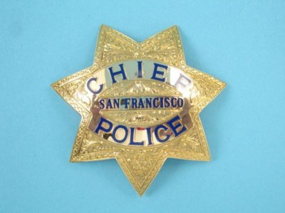 Chief of Police badge