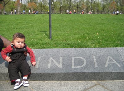 Armaan pays respects to the motherland