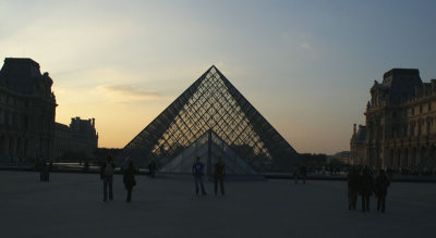 Pyramid in Paris