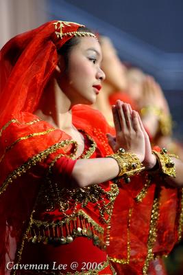 A cultural dancer